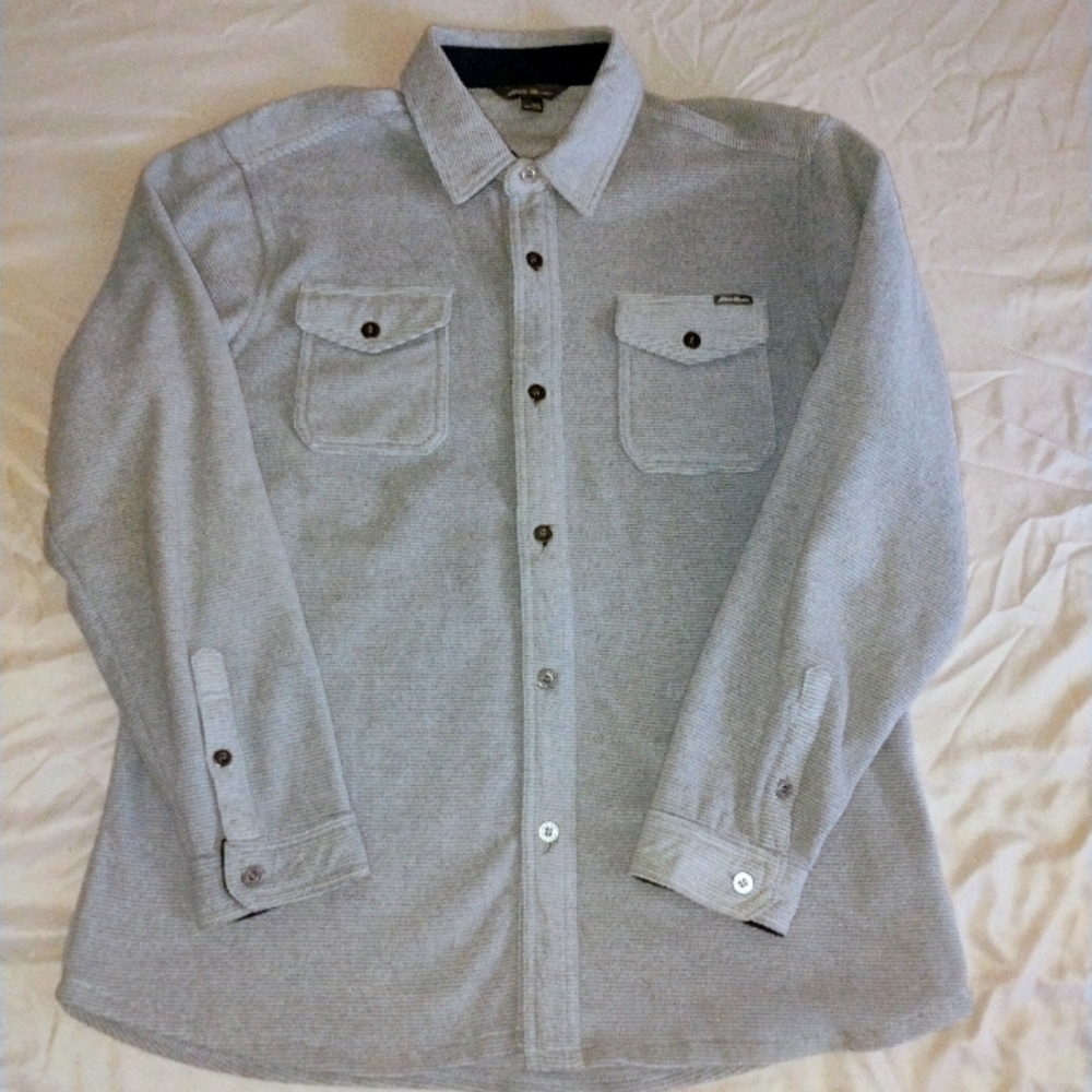 EDDIE BAUER Long Sleeve Button Down Shirt